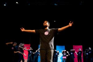 Holroyd High students performing in WOT Opera