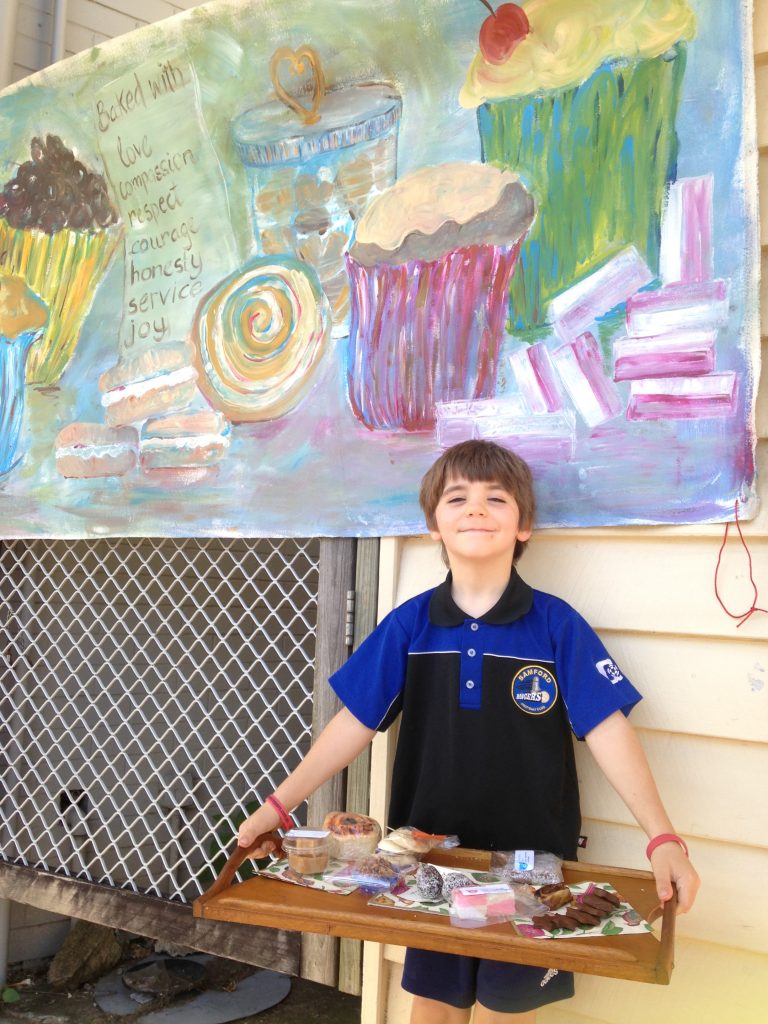 Learning about good nutrition through fundraising