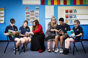 Independent reading at Kambrya College