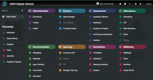 Sentral Education dashboard