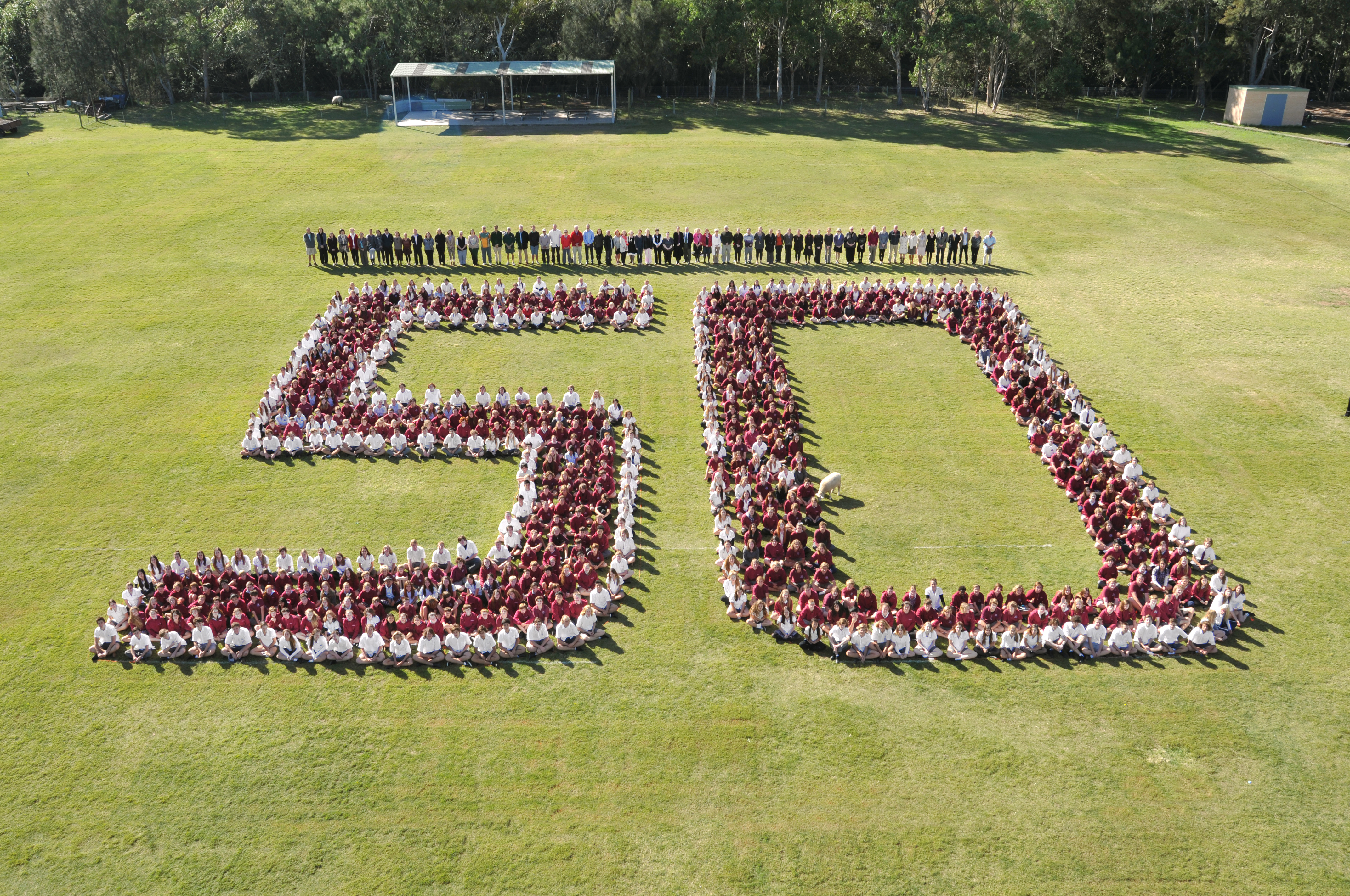 An advancedlife 50th Anniversary shot at Pittwater High School