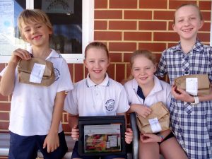 Freshwater Bay Primary School students love their healthy lunches