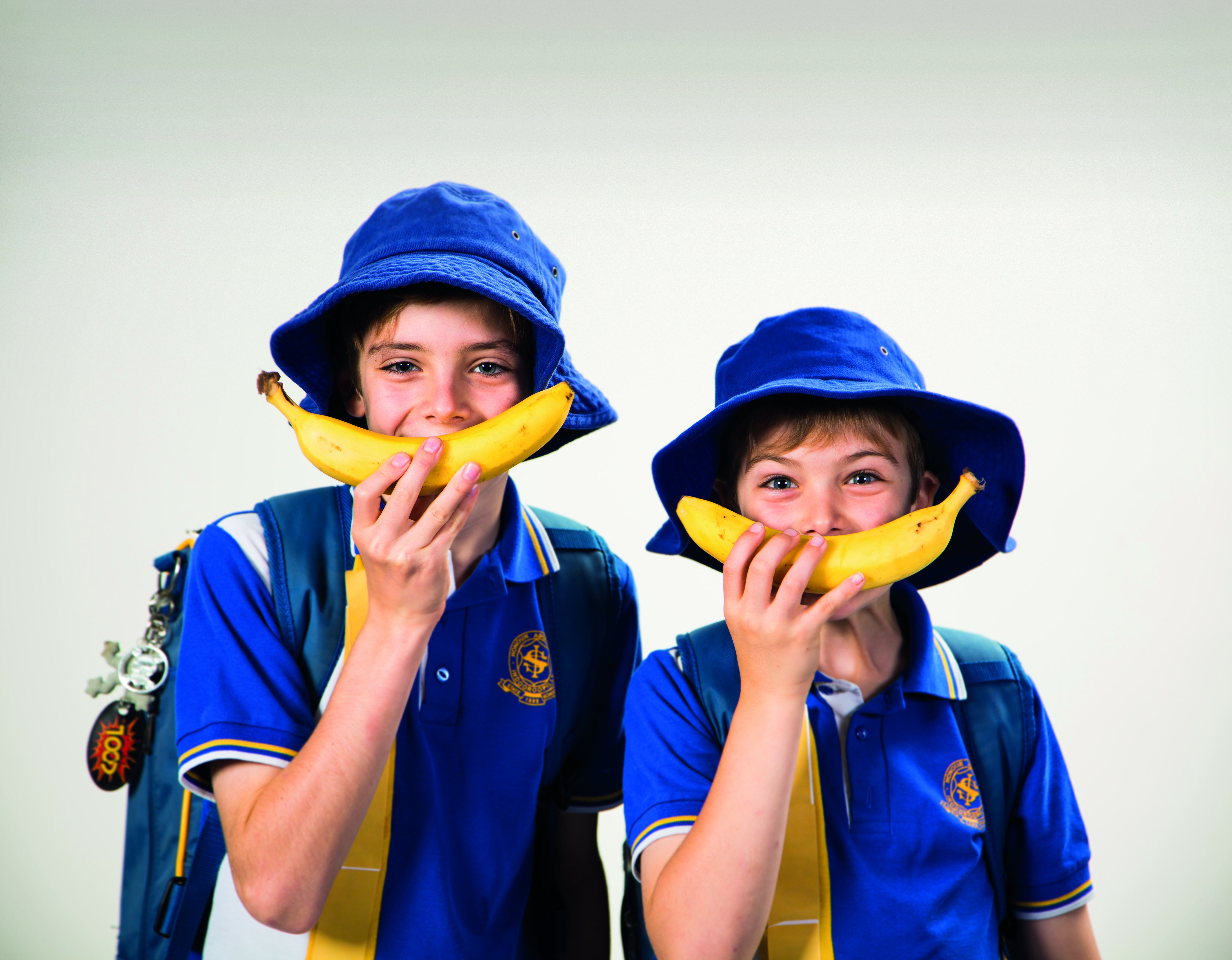 Kids going bananas! Photo courtesy of Cancer Council Queensland