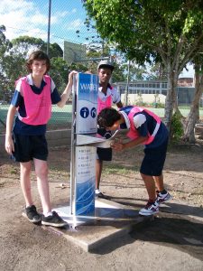 Kempsey High School new water filling station