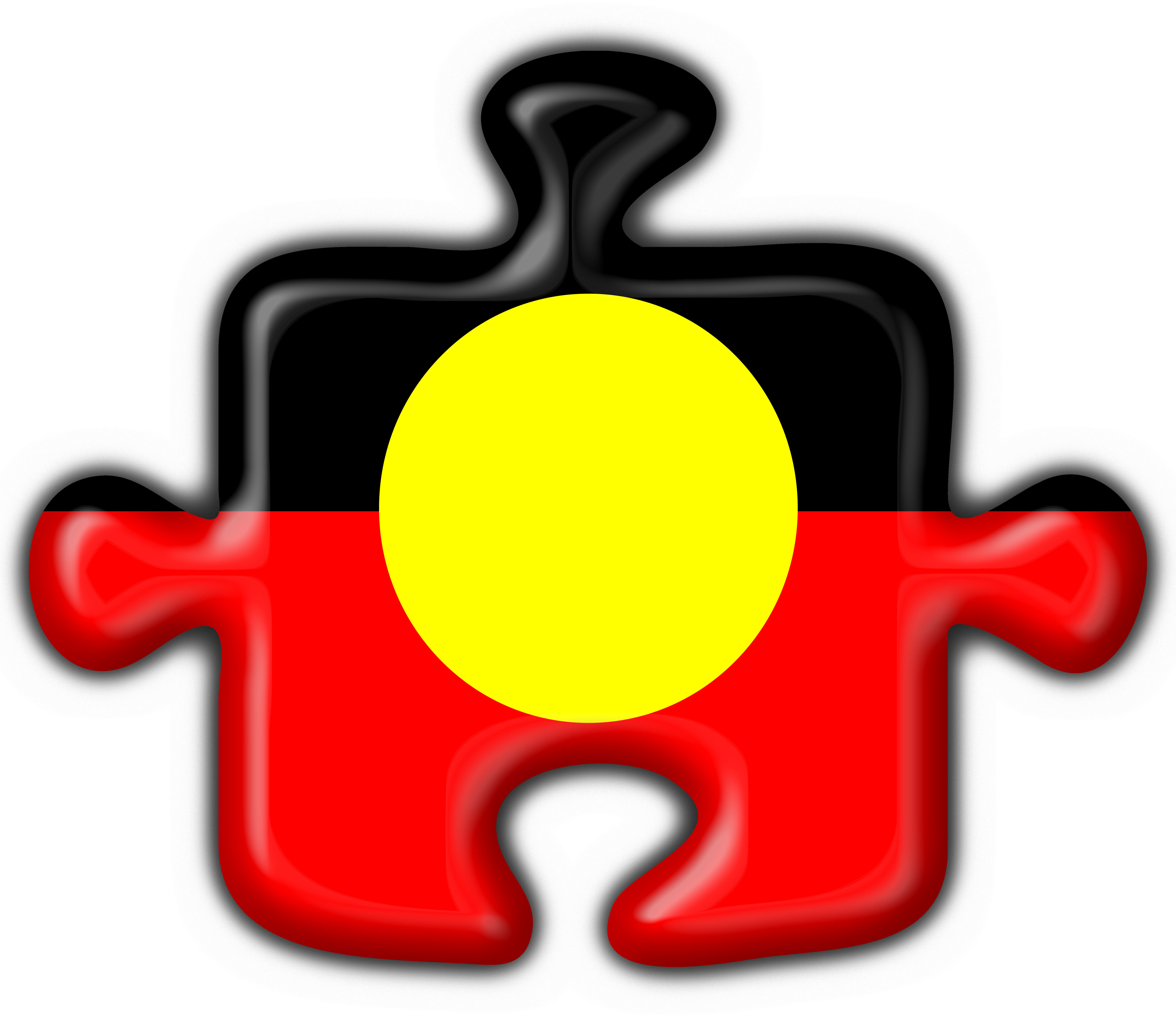 Aboriginal flag missing piece of the puzzle