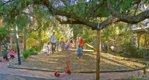 The kindergarten is at the heart of the Arlington campus