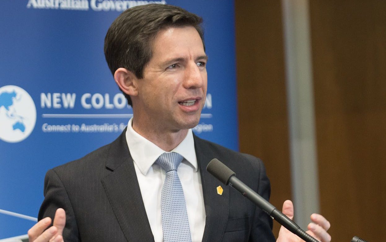 Education minister, Simon Birmingham