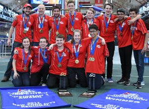 Barker College Redbacks robotics team 