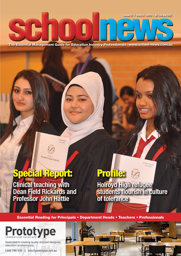School News, Australia, Issue 01 Cover