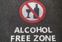Alcohol free zone