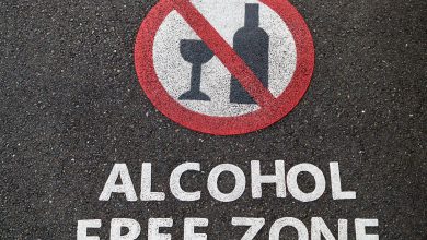 Alcohol free zone