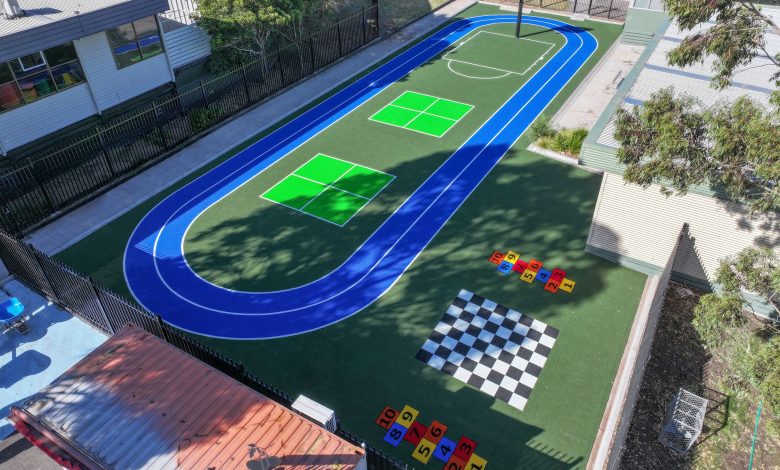 School sport court