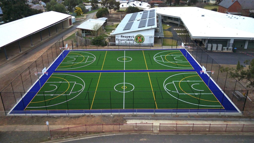 School sport court
