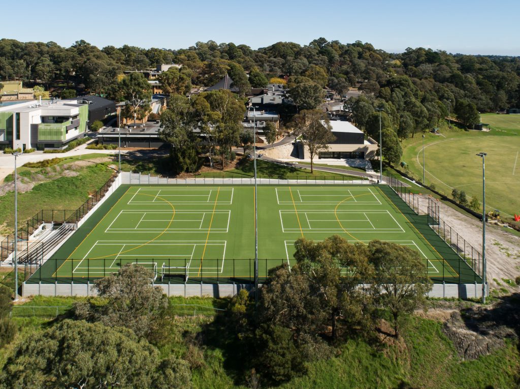 School playing field